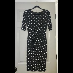 Brand New, Polka dot midi dress, size 4